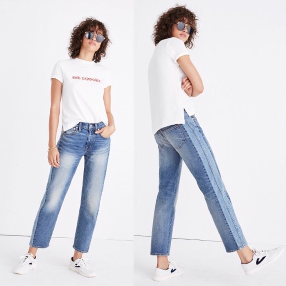 Madewell Denim - Madewell Cruiser Straight Crop Jeans